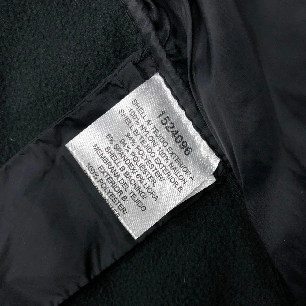 Hurley Mens XL Black Hybrid Puffer Softshell Hooded Jacket Full Zip 1524096